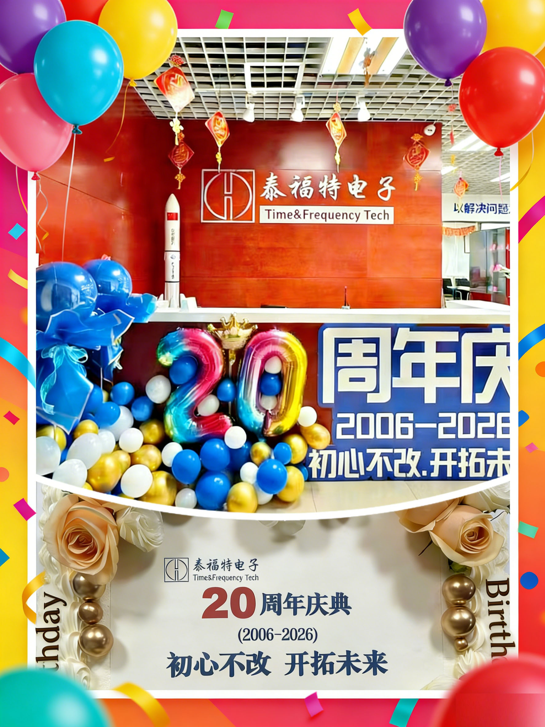 初心不改，開拓未來！我們20歲了！
