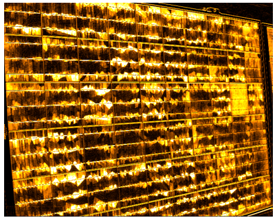 組件墜落造成損傷光伏檢測效果 組件墜落造成損傷光伏檢測效果